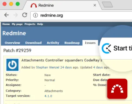 Redmine integration preview