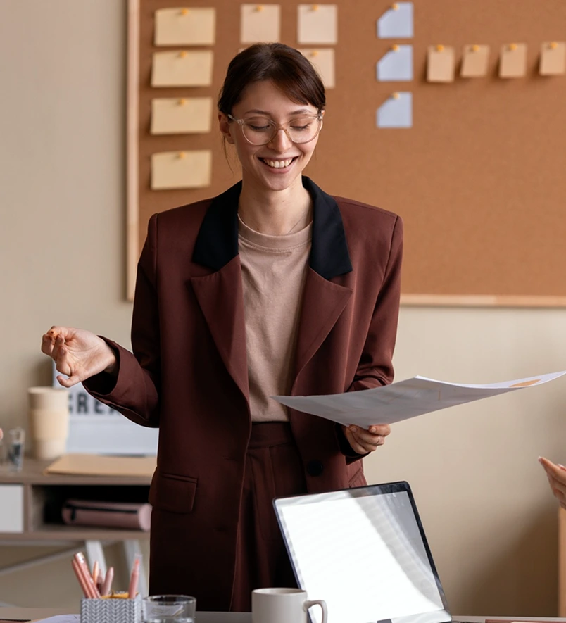 Professional reviewing workforce activity